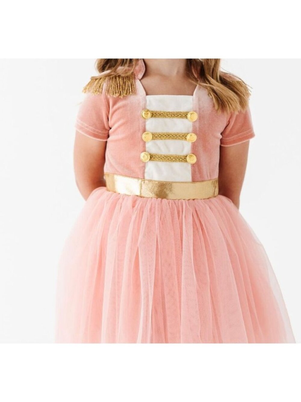 Taylor Joelle Pink Nutcracker Velvet Holiday Dress Size 14